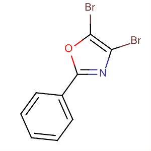 Structure of Oxazole, 4,5-dibromo-2-phenyl-