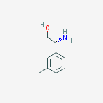 Structure of (2R)-2-AMINO-2-(3-METHYLPHENYL)ETHAN-1-OL