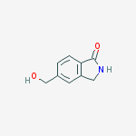 Structure of 1H-Isoindol-1-one,2,3-dihydro-5-(hydroxyMethyl)-