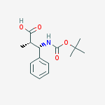 Structure of (2S,3S)-3-(Boc-Amino)-2-Methyl-3-Phenylpropionic Acid