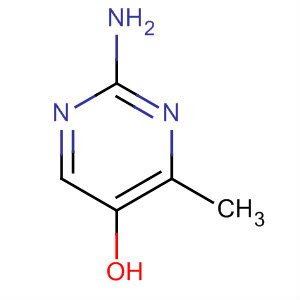 Structure of PYRIMIDIN-5-OL,2-AMINO-4-METHYL-