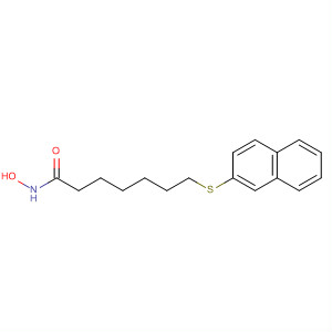 Structure of N-hydroxy-7-(2-naphthylthio)heptanamide