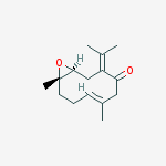 (4S,5S)-(+)-Germacrone 4,5-epoxide结构式