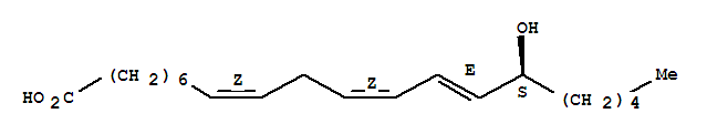 Structure of 15(S)-HETRE