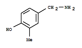 Structure of 4-HYDROXY-3-METHYLBENZYLAMINE