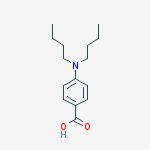 Structure of 4-(Dibutylamino)benzoic acid