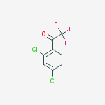 Structure of 1-(2,4-DICHLORO-PHENYL)-2,2,2-TRIFLUORO-ETHANONE