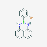 Structure of 2-(2-Bromophenyl)-2,3-dihydro-1H-naphtho[1,8-de][1,3,2]diazaborine