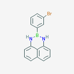Structure of 2-(3-Bromophenyl)-2,3-dihydro-1H-naphtho[1,8-de][1,3,2]diazaborine