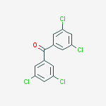 Structure of 3,3,5,5-TETRACHLOROBENZOPHENONE