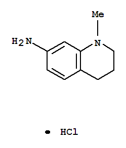 Structure of N-METHYL-1,2,3,4-TETRAHYDRO-7-QUINOLINAMINE HYDROCHLORIDE