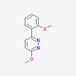 3-methoxy-6-(2-methoxyphenyl)pyridazine结构式