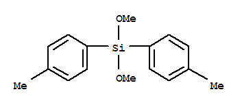 Structure of DI(P-TOLYL)DIMETHOXYSILANE