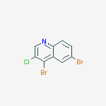 Structure of 4,6-dibromo-3-chloroquinoline