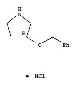 Structure of (R)-3-BENZYLOXY-PYRROLIDINE HYDROCHLORIDE