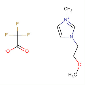 1H-Imidazolium, 3-(2-methoxyethyl)-1-methyl-, 2,2,2-trifluoroacetate(1:1)