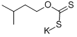 Structure of POTASSIUM ISOAMYLXANTHATE