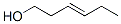 Chemical structure of TRANS-3-HEXEN-1-OL