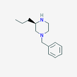 Structure of (R)-1-benzyl-3-propylpiperazine