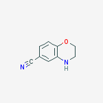 Structure of 3,4-Dihydro-2H-benzo[1,4]oxazine-6-carbonitrile
