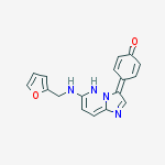 Structure of IRAK inhibitor 2