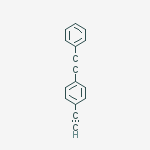 Benzene, 1-ethynyl-4-(phenylethynyl)-结构式