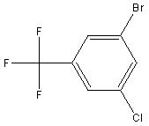 Structure of 3-Bromo-5-Chlorobenzotrifluoride