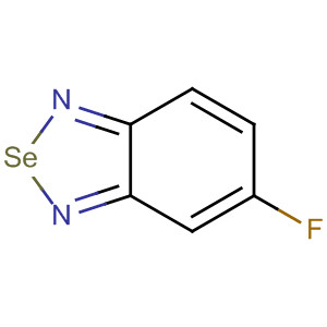 Structure of 2,1,3-Benzoselenadiazole, 5-fluoro-