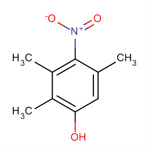 Structure of Phenol, 2,3,5-trimethyl-4-nitro-