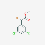 Structure of methyl 2-bromo-2-(3,5-dichlorophenyl)acetate