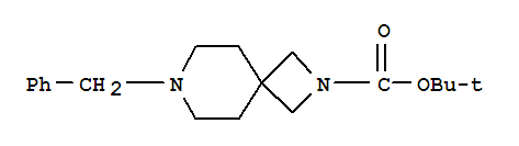 Structure of N-BOC-7-BENZYL-2,7-DIAZASPIRO[3.5]NONANE