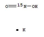 Structure of POTASSIUM NITRITE (15N)