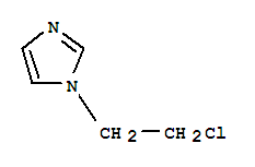 Structure of 1-(2-chloroethyl)-1H-imidazole