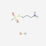 S-(3-aminopropyl) methanesulfonothioate结构式