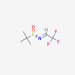 Structure of (S,E)-2-Methyl-N-(2,2,2-trifluoroethylidene)propane-2-sulfinaMide