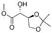 Structure of METHYL 3,4-O-ISOPROPYLIDENE-L-THREONATE