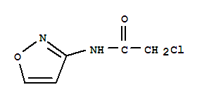 Structure of Acetamide,2-chloro-N-3-isoxazolyl-