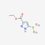 Structure of [3-(ethoxycarbonyl)-1h-pyrazol-5-yl]boronic acid