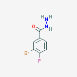 Structure of 3-Bromo-4-fluorobenzohydrazide