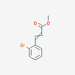 2-Propenoic acid, 3-(2-bromophenyl)-, methyl ester, (2E)-结构式
