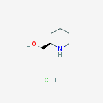 Structure of [(2R)-2-piperidyl]methanol,hydrochloride