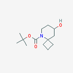 Structure of 8-Hydroxy-5-azaspiro[3.5]nonane-5-carboxylic Acid 1,1-Dimethylethyl Ester