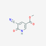 Structure of methyl5-cyano-6-oxo-1h-pyridine-3-carboxylate