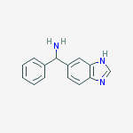 Structure of (1H-Benzo[d]imidazol-5-yl)(phenyl)methanamine