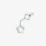 Structure of 3-(3-Thienylmethyl)azetidine