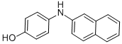 Structure of N-(4-HYDROXYPHENYL)-2-NAPHTHYLAMINE, 97