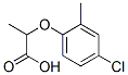 2-(4-氯-2-甲基苯氧基)丙酸结构式