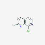 8-Chloro-2-methyl-1,7-naphthyridine结构式