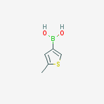 2-methyl-4-thiopheneboronic acid结构式