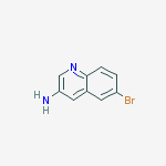 Structure of 6-bromoquinolin-3-amine